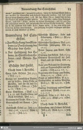 Anwendung des Catechismi