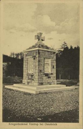 Kriegerdenkmal Voxtrup bei Osnabrück