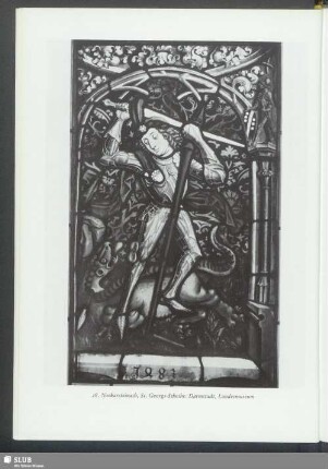 St. Georg-Scheibe aus Neckarsteinach