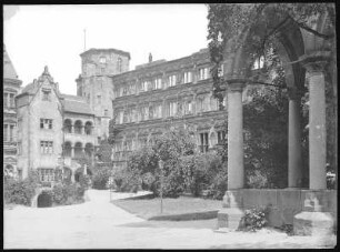 Heidelberg. Schlosshof