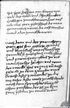 St. Ursula, Legenden und Gebete. Nachfolge Christi. Vision Georgs von Ungarn - BSB Cgm 451