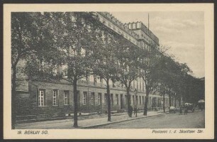 Ansichtskarte Kaiserliches Postamt, Skalitzer Straße, Berlin SO