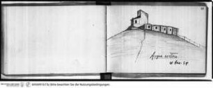 Skizzenbuch Latium, Rom, Acqua Acetosa
