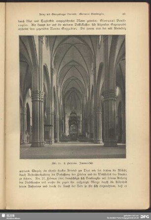 S. Petronio. Innenansicht