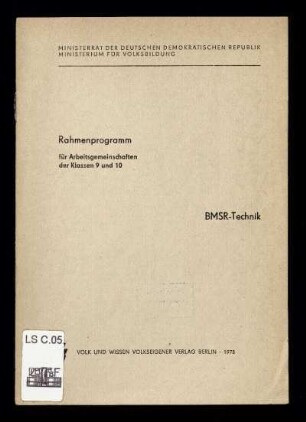 BMSR-Technik