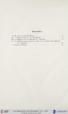 Disposition