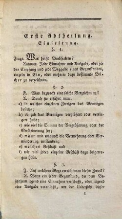 Katechismus des kaufmännischen doppelt italienischen Buchhaltens : für Lehrer und Lernende und alle Geschäftsleute
