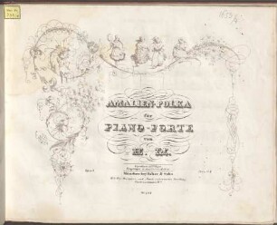 Amalien-Polka : für Piano-Forte ; op. 8