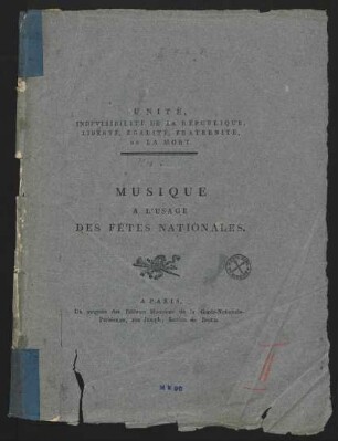 Musique à l'usage des fêtes nationales