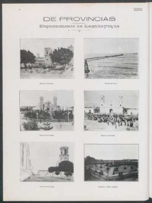 [Fotografía de] De provincias - Departamento de Lambayeque
