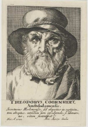 Bildnis des Theodorvs Coornhert