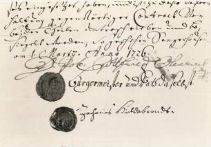 Kontrakt zwischen dem Rat der Stadt Sangerhausen und Zacharias Hildebrand : betr. Erbauung der Orgel in der St. Jakobskirche