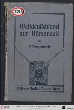 Westdeutschland zur Römerzeit