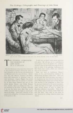 The etchings, litographs and drawings of John Sloan