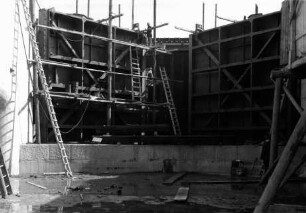 Baustelle der Schleuse Erlabrunn/Main