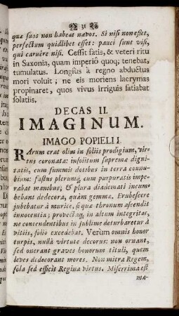 Decas II. Imaginum.