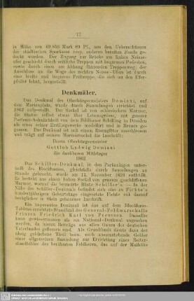 Denkmäler