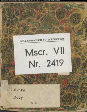 Abschriften von Urkunden zur Geschichte des Bistums Minden, gesammelt durch Ernst Friedrich Mooyer