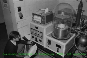 Versuchsaufbau am Institut für Radiochemie (IRCh)