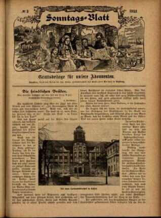 Ausgabe vom Sonntag, den 19. Januar 1913.