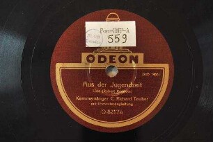 Aus der Jugendzeit : Lied / (Robert Radecke)