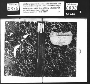 Meßbuch über Büttelbronn.