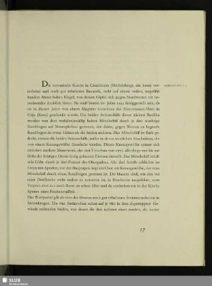 [Beschreibungen der abgebildeten Wehrkirchen]