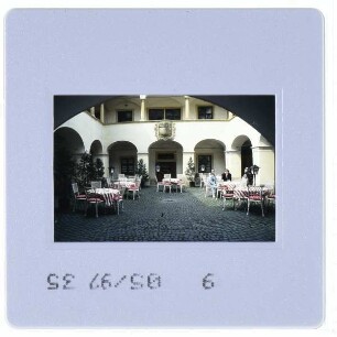 Sopron, Eggenberg Haus : Innenhof