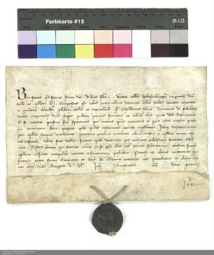 Papst Bonifaz VIII. beauftragt den Dechanten der Aschaffenburger Kirche mit der Untersuchung einer von dem Dechanten von Fulda vorgebrachten Klage