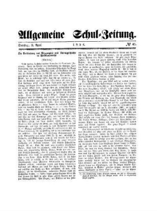 Die Verbindung von Geographie und Naturgeschichte im Volksunterricht : (Schluß)