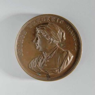Bronzemedaille Georg Friedrich Händel