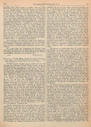 273-275 [Rezension] Friedrich Wilhelm Foerster, das Gewissen einer Generation