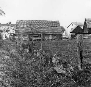 Stellsteinreihe; Michelstadt, Im Ort (hinter Hauptstraße Nr. 15/17)