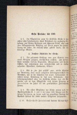 A. Aeußere Schicksale der Kirche