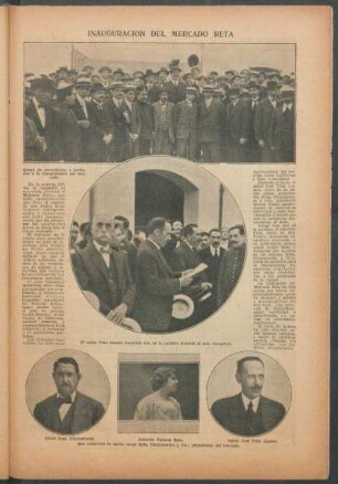 Inauguración del Mercado Reta