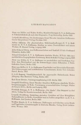 Literaturangaben