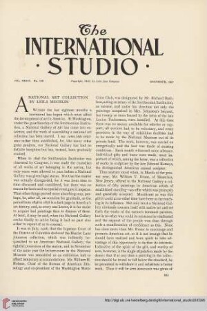 The International Studio (December, 1907)