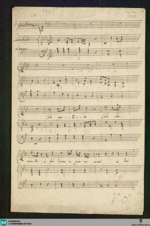 Ciel pietoso ciel clemente - Don Mus.Ms. 2248 : S, cemb; E|b