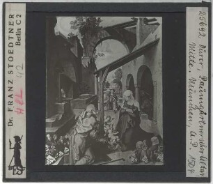 Dürer, Paumgartner-Altar (München AP 701, 702, 706) : Mittlere Tafel