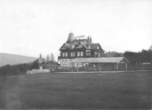 Bärenfels. Hotel Felsenburg. Eingangsseite