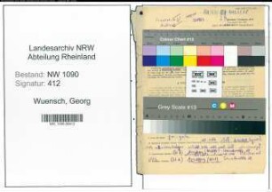 Entnazifizierung Georg Wuensch , geb. 05.02.1898 (Landgerichtsrat)