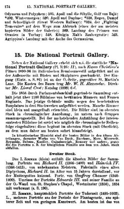 15. Die National Portrait Gallery