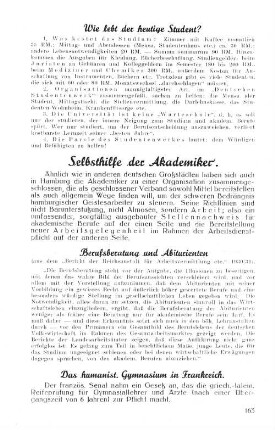 Berufsberatung und Abiturienten