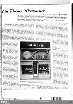 Ein Wiener Uhrmacher