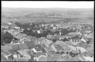 Kamenz. mit Spittel Blick von der Kirche