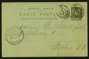 Mutter Okt. 1897 - April 1900