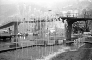 Freiburg: Springbrunnen am Kongresshaus