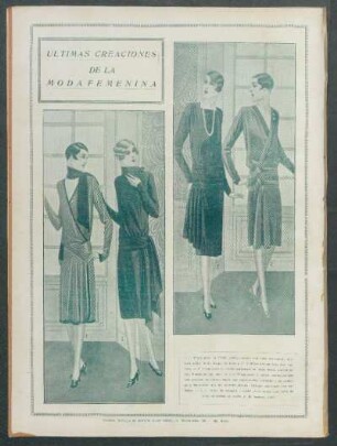 Últimas creaciones de la moda femenina