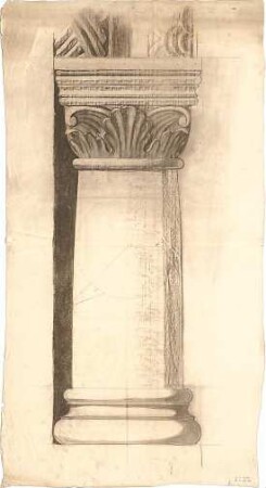 Littmann, Max; München; Nordfriedhof, Grabstätte der Familie Littmann - Säule (Ansicht)