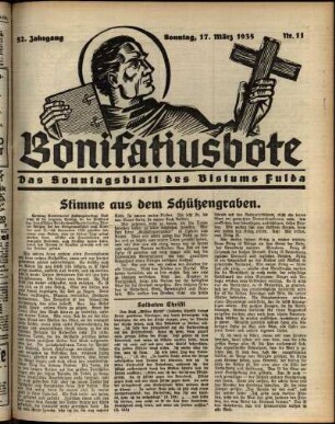 Ausgabe vom Sonntag, den 17. März 1935.